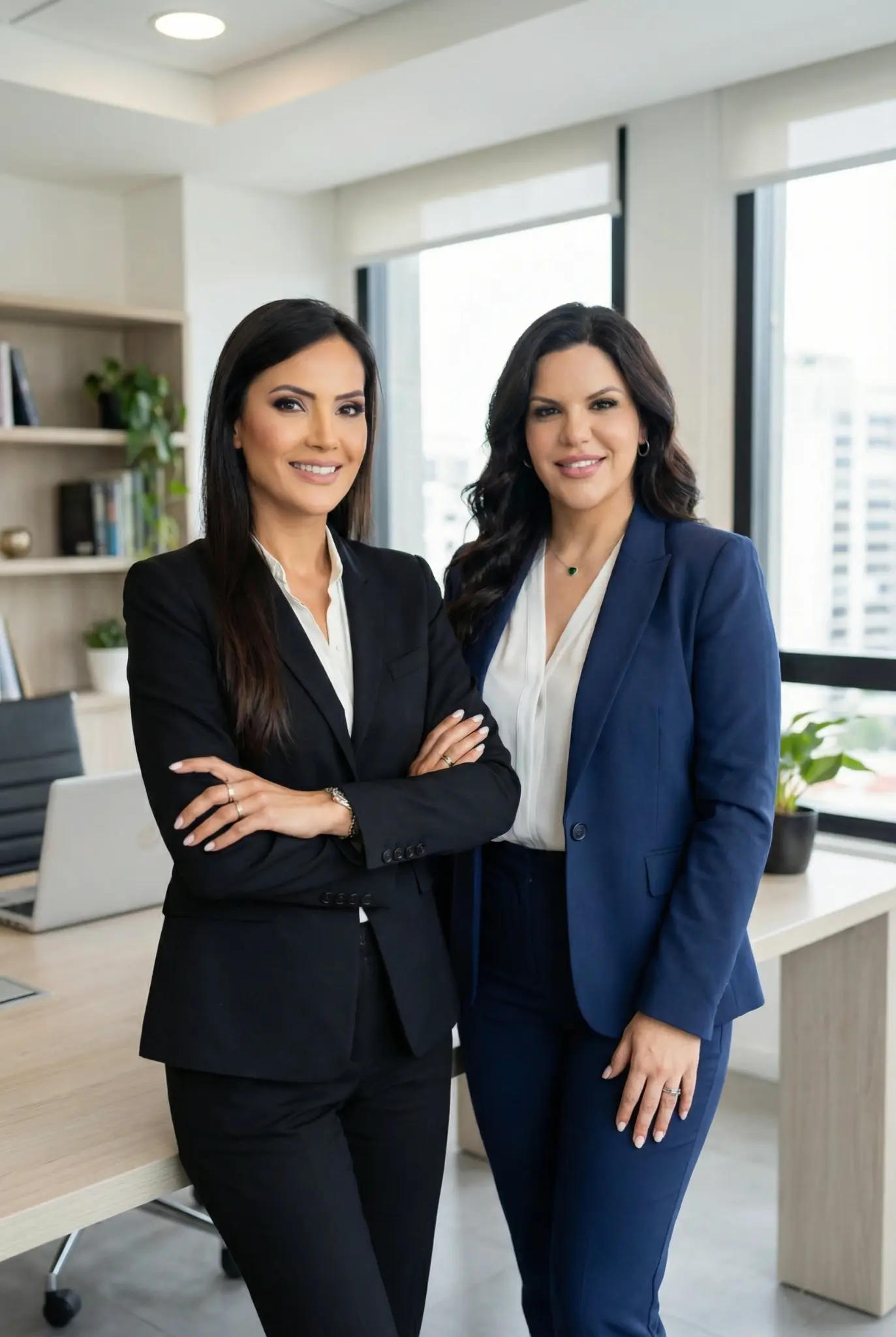 Alessandra Hoffmann e Camila Fioretto Martins